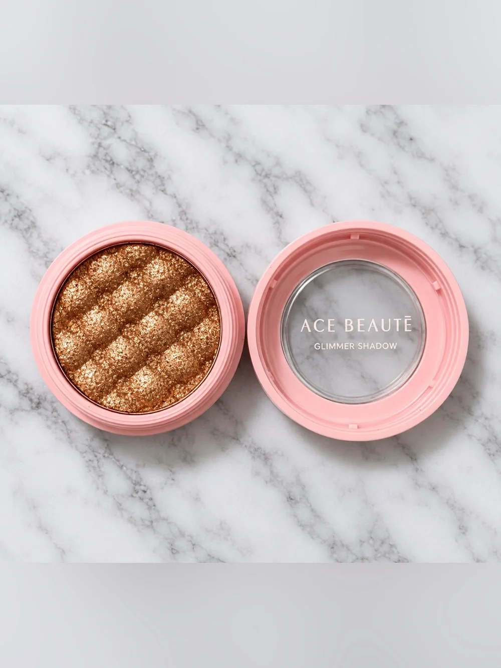 Ace Beauté Iced Latte Glimmer Shadow - Shimmery Bronze Gold
